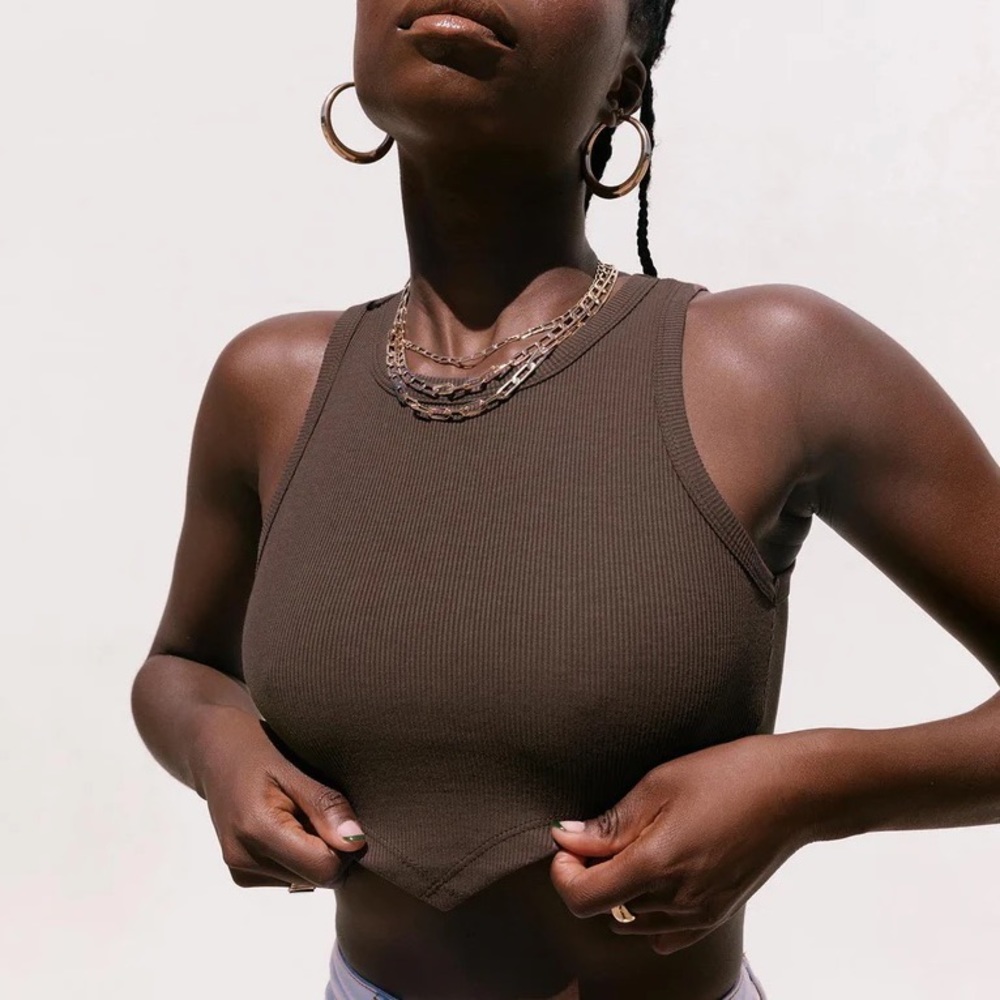 Princess Polly Arlo Top - Brown